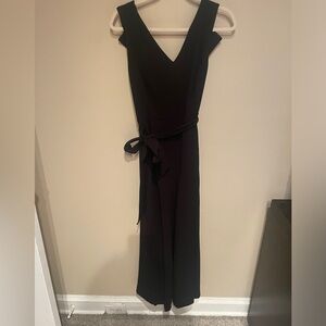 WORN ONCE Calvin Klein Black Jump Suite Sz 10